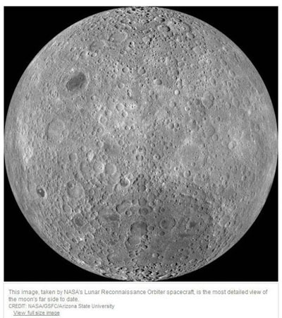 普段見ることができない月の 裏側 の写真をnasaが公開 ロケットニュース24