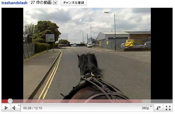 マックのドライブスルーで門前払いされた馬 一部始終を動画で撮影 ロケットニュース24