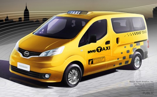 ニューヨーク市、黄色いタクシー「イエローキャブ」全車を日産のミニバン「ＮＶ２００」に切り替えると発表