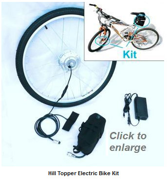 普通の自転車を電動自転車にするキットが話題 / わずか3分で装着可能
