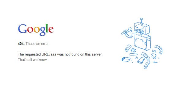 こんなの知ってた Googleの エラーページ を表示する方法 ロケットニュース24
