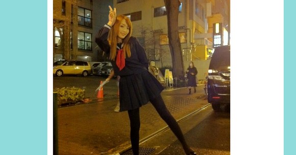 これはノーチェンジ 佐藤かよのセーラー服姿がピュア可愛いゾ ロケットニュース24