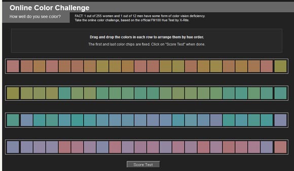 【テスト】きちんと色が見えていますか？ オンラインで「色覚」のチェックをしてみよう