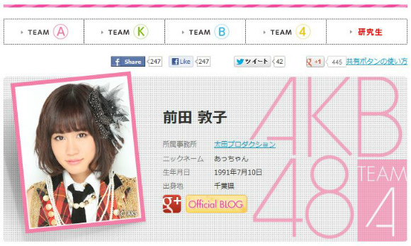 8月27日は一体どうなる!?　 「AKB48前田敦子」卒業公演の応募倍率が史上最高の “916倍” に達する!!