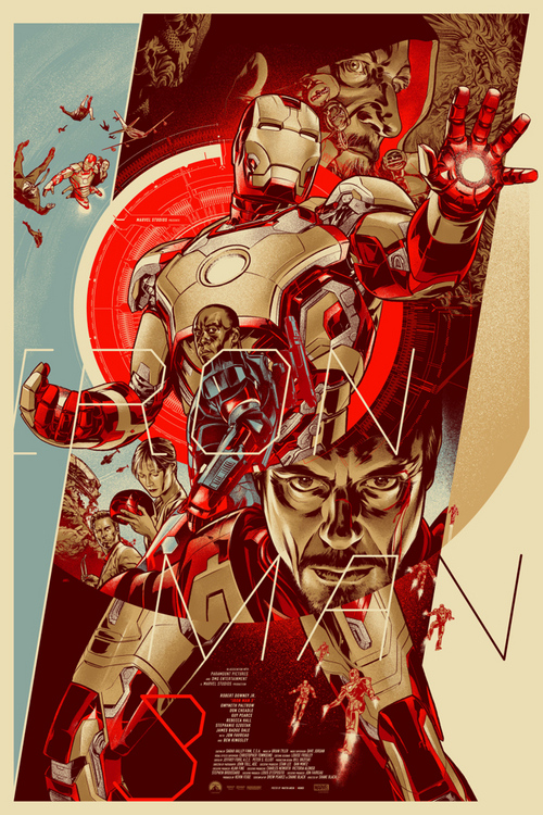 海外アーティストが描いた アイアンマン3 のポスターが激カッコイイと話題 ロケットニュース24