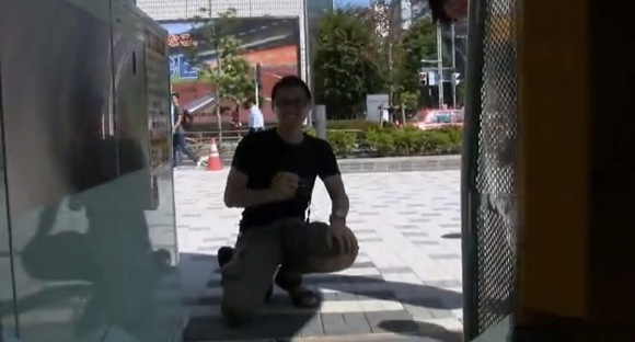 【衝撃動画】品川駅前の駐輪場が未来的すぎると絶賛される一方で1分55秒に出てくる顔が怖いと話題