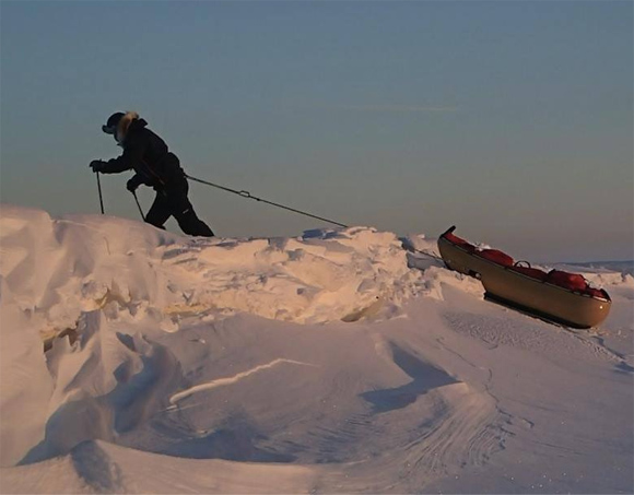 【北極冒険3日目】最大8メートル級の氷の壁に苦戦 / 前日より気温が10度も上昇