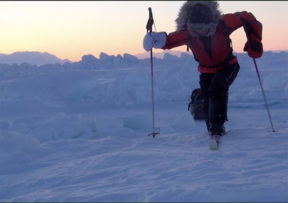 【北極冒険7日目】乱氷帯を抜けて移動速度上昇 / 前日に比べ1km以上距離をかせぐ