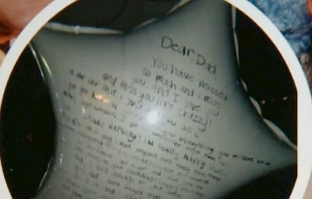 「少女が風船に託した亡き父への手紙」が700km離れた場所で発見される / 見つけた人がFacebookで少女を探し当てて感動的な展開に！