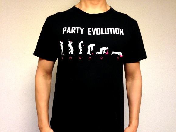 【俺のTシャツ】「飲み過ぎ注意」は世界共通メッセージ！ 飲みまくる日はタイで購入したTシャツを着て気を引き締める!!