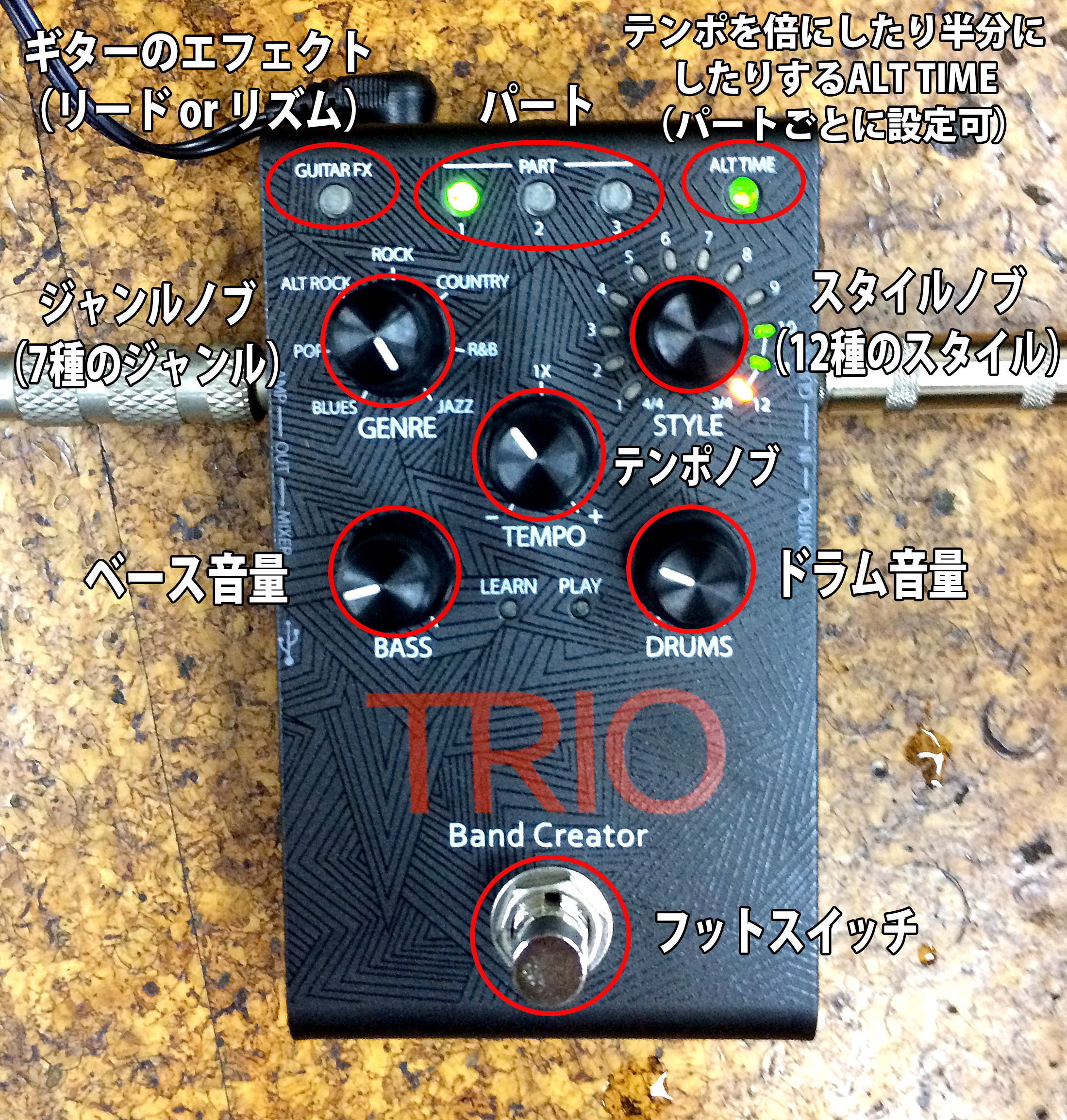 ぼっちギタリスト必見】ギターを弾くと学習してベースとドラムを自動