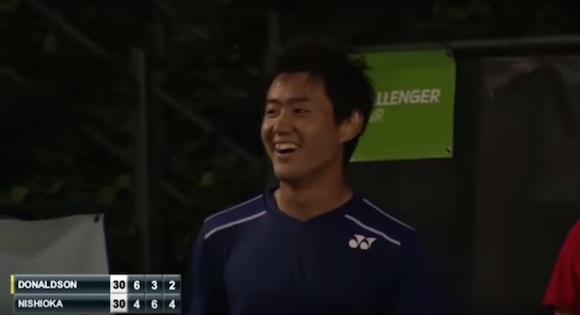 【動画あり】テニス界の新鋭・西岡良仁選手が世界を驚愕させるトリッキーなスーパーショットを披露