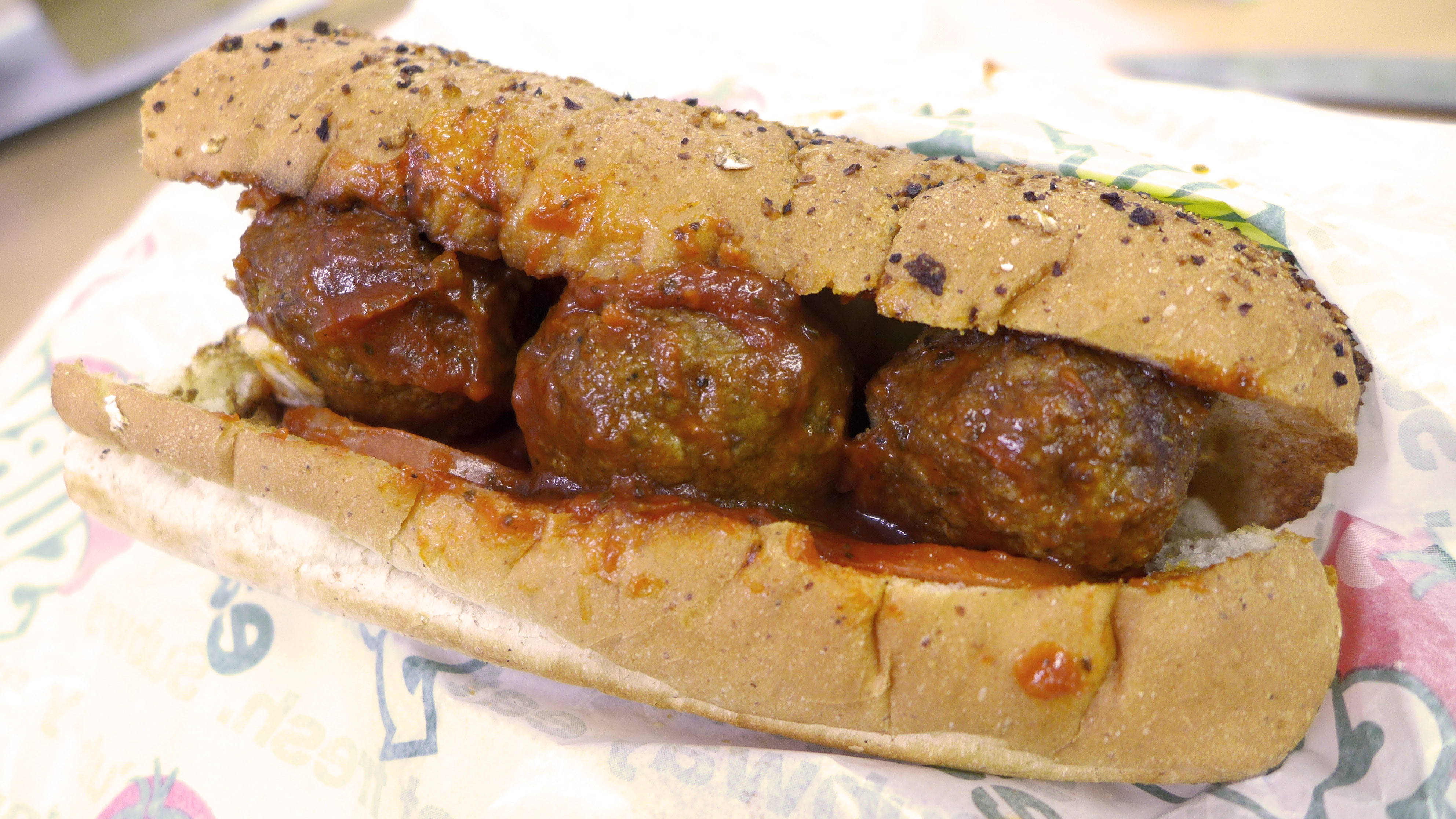 サブウェイのミートボールサンドイッチのレシピを真似る