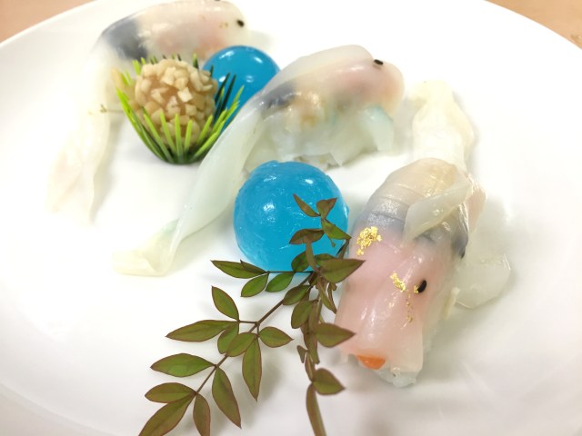 【食のアート】手間と愛がハンパない『丹匠』の「鯉の姿寿司」が完全に芸術品だった / ドバイの王族をもうならせた逸品