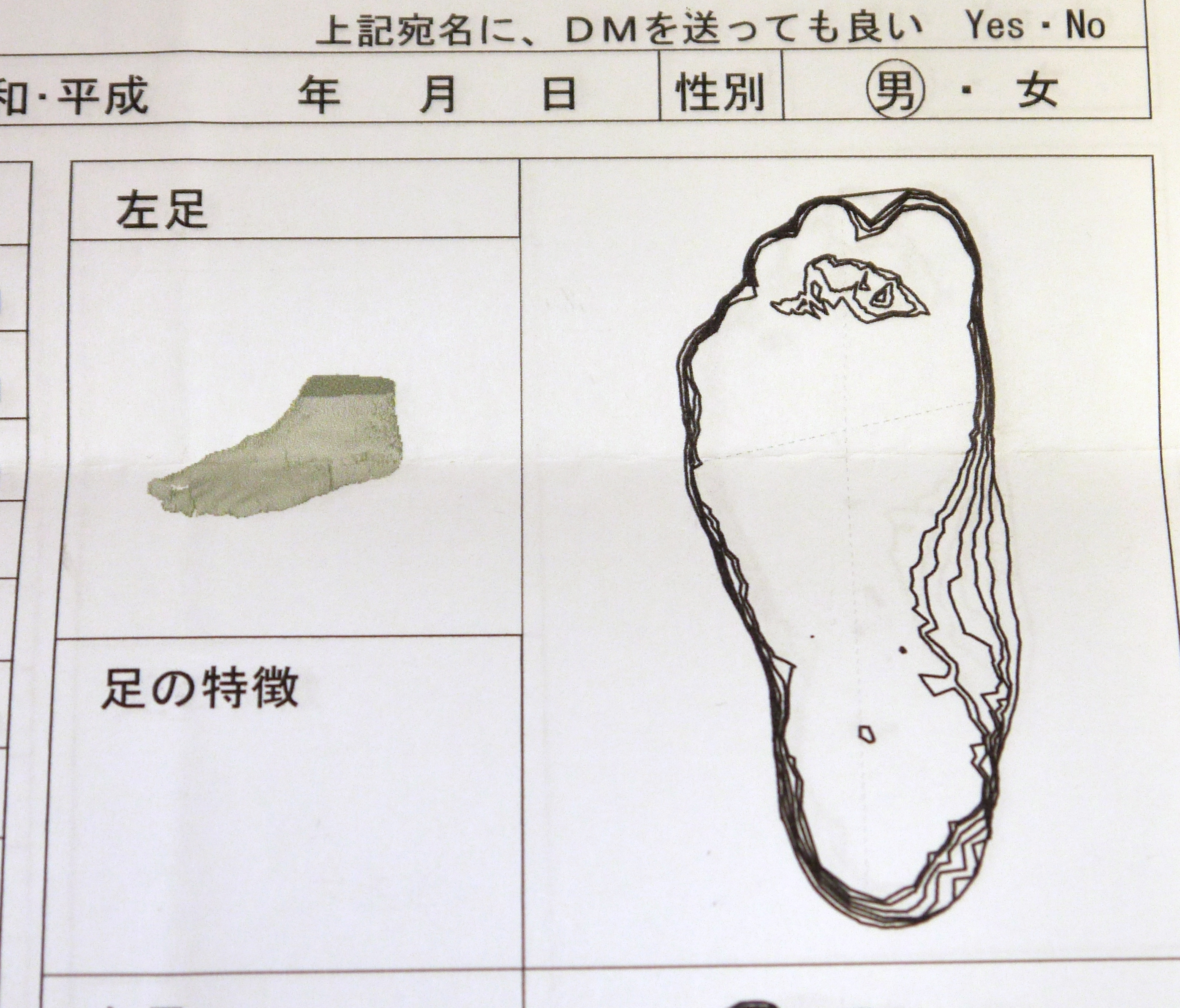 靴のサイズ 販売 分からない 自分