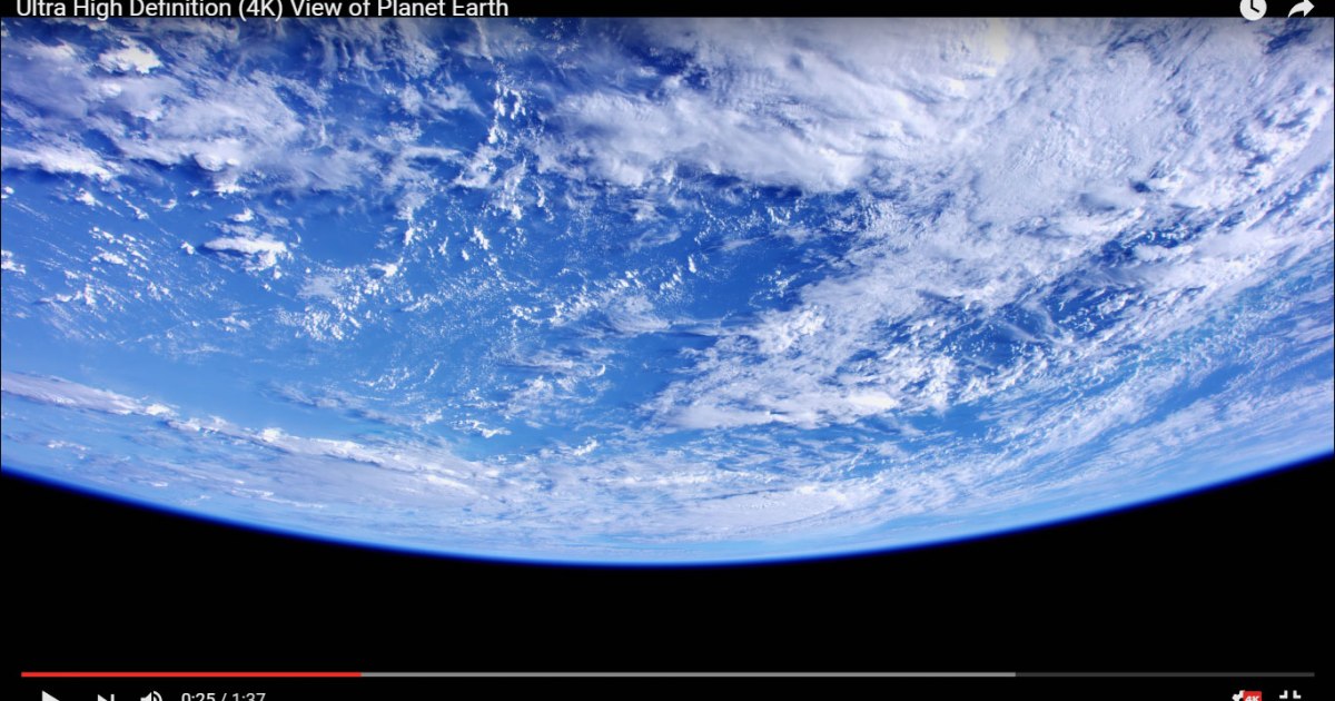 全画面推奨 これ以上の絶景があるか Nasaが宇宙からとらえた地球の4k映像が震えるほど美しい ロケットニュース24