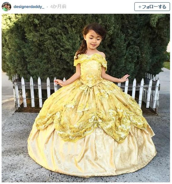 父ちゃんが作る ディズニープリンセス のドレスの完成度が高すぎ こんなパパが欲しい と言う女の子が続出しちゃいそう ロケットニュース24