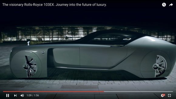 【動画】ロールスロイスが作った「ハンドルの無いコンセプトカー」の未来感がハンパねぇ!!