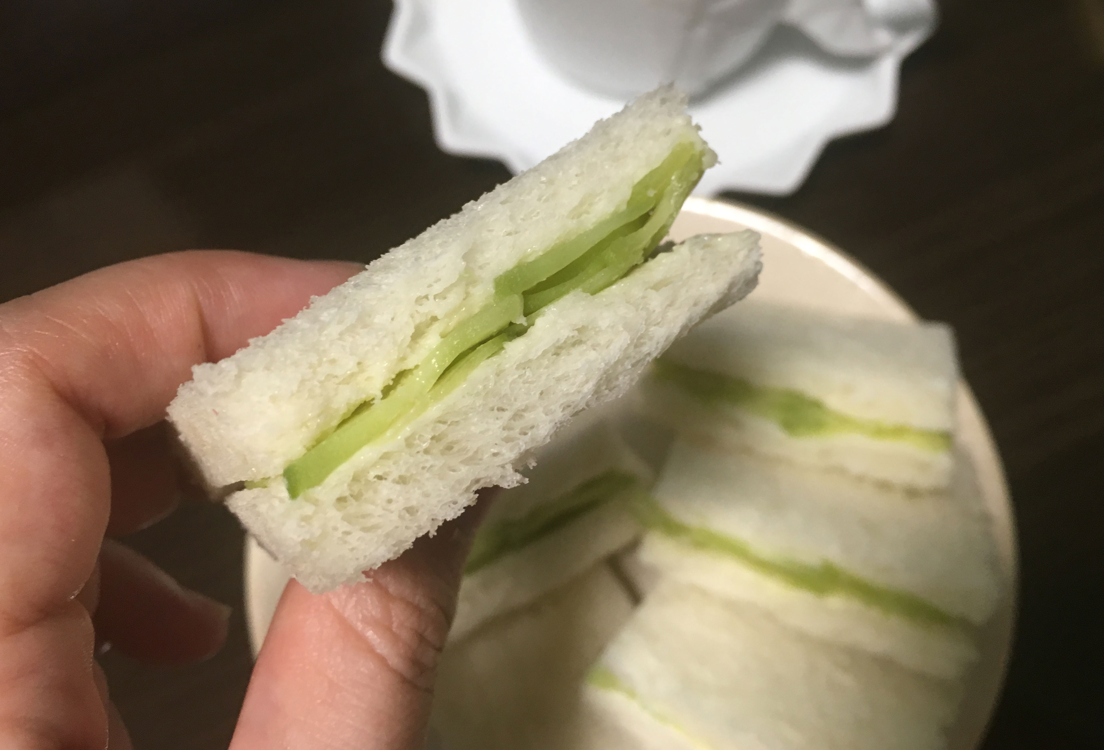 キュウリサンドイッチのレシピ