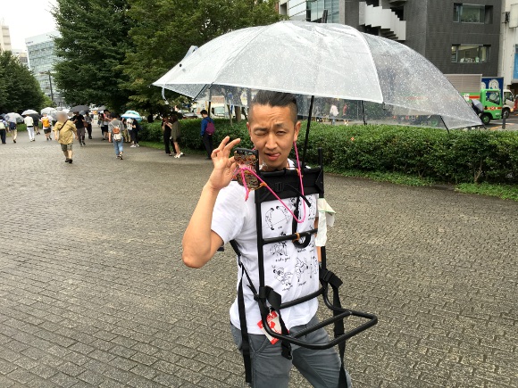 天才的 ポケモンgoを 雨の日もハンズフリーでプレイする装備 を大発明 ロケットニュース24