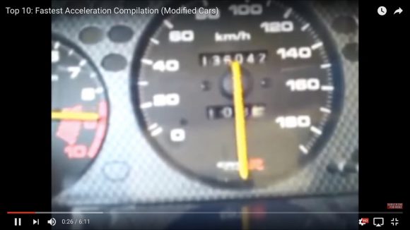 改造車速すぎィィイイイ！「スピードメーターが一周振り切る動画」が超マッハ