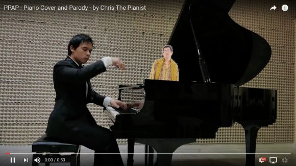 【動画】超カッコイイ！ ピコ太郎の「ペンパイナッポーアッポーペン」を実力派ピアニストがアレンジするとこうなる!!