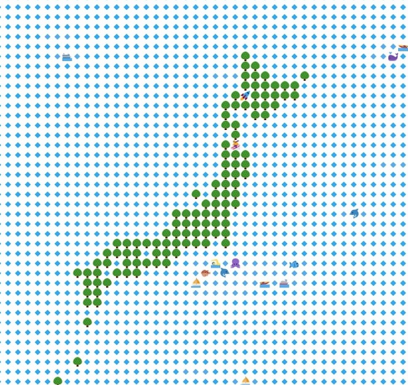 興味津々 日本大好き外国人が 絵文字で日本地図 を作った結果 ラーメンだらけの日本が完成 ロケットニュース24