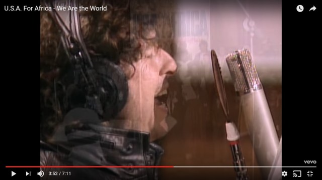 ノーベル賞を受賞したボブ・ディランの凄さが一発でわかる13秒！『We Are the World』に見る歌の表現力