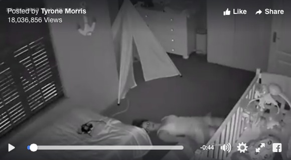 【衝撃映像】「寝た子を起こしてたまるか！」母親の執念の動きがスゴい!! 再生回数1800万回越えでネット上で共感集まる