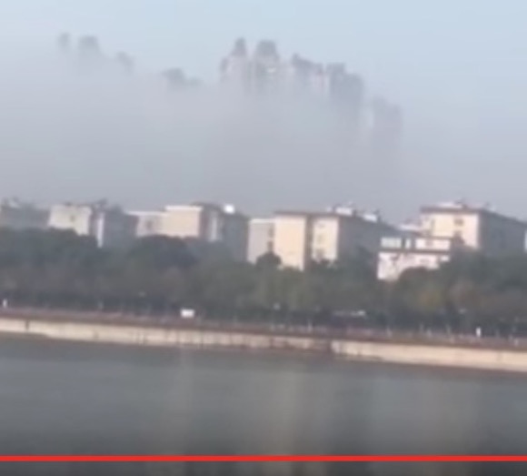 【衝撃映像】中国の上空に「天空の城・ラピュタ」が出現したと話題