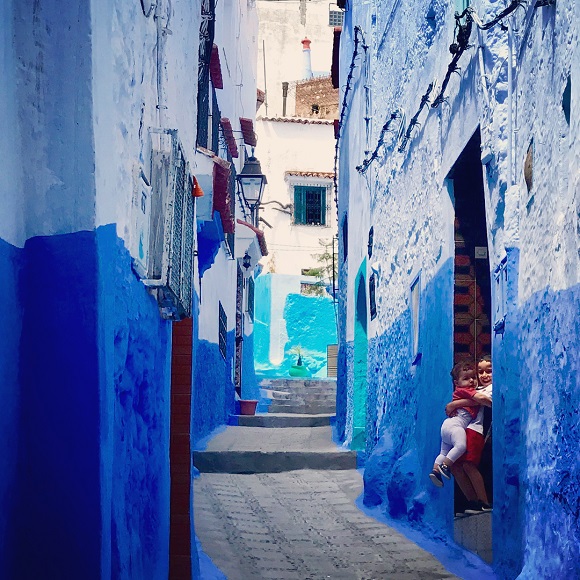 まるで絵本の世界 絶景すぎるモロッコの青い街 シャウエン に行ってみた ロケットニュース24