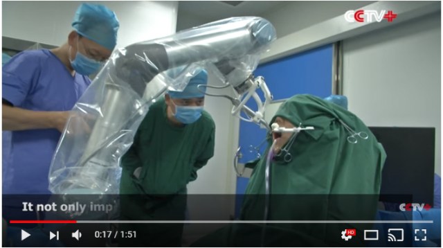 【世界初】中国で「歯科ロボット」による全自動インプラント手術が無事に成功 / 人間は見てるだけ！