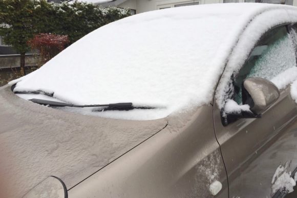 【注意喚起】台風の影響により北海道各地で積雪！ 視界不良や路面凍結に注意