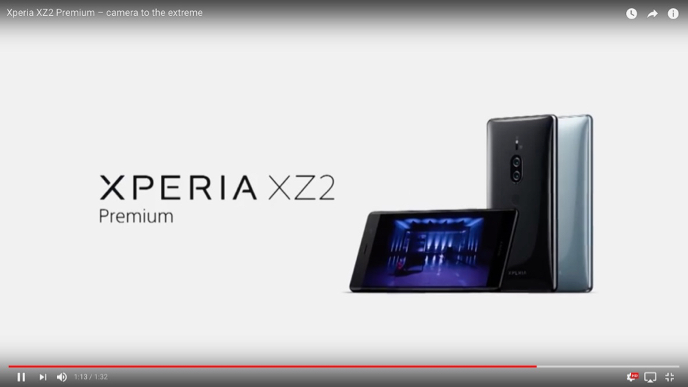 ソニーが世界最高スペックのカメラを搭載した Xperia Xz2 Premium を発表 ネットでは賛否両論の声 ロケットニュース24