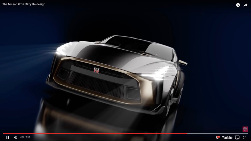 ゴージャスすぎ！ 日産「GT-R」の50周年記念モデル『Nissan GT