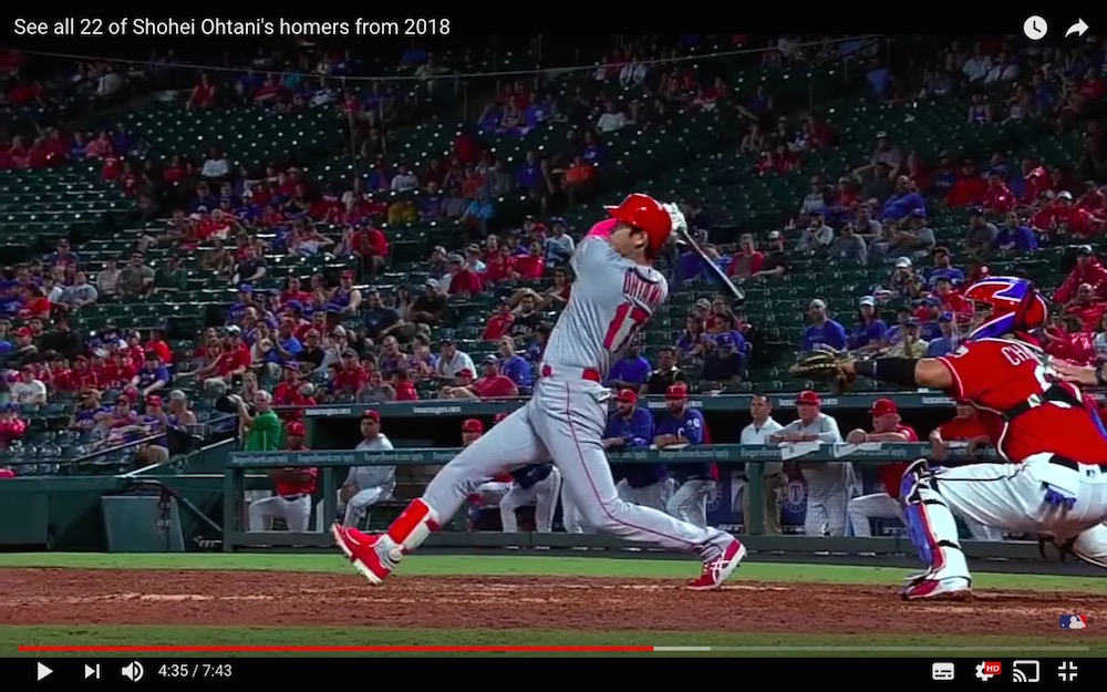 異例の対応】MLB公式も舌を巻いた！ 2018年の大谷翔平ホームラン集