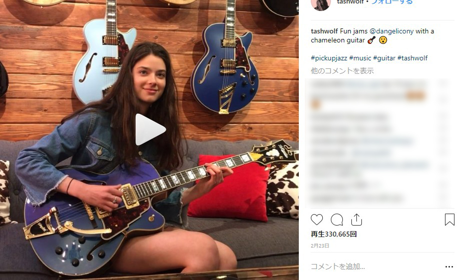 世界美女ギタリスト列伝 透明感半端ねぇ オーストラリア美女がスタイル抜群すぎてギターがbgmにしか聞こえないレベル タッシュ ウルフ ロケットニュース24