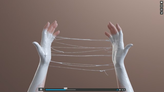 超リアルで美しい！ 人間の “手” を見事に表現したアニメーション映像「Hands」がリピート再生必至