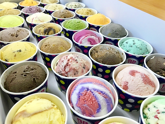 【常識】サーティワンの店頭に並んでいるアイスは「31種類」ではなく「〇〇種類」
