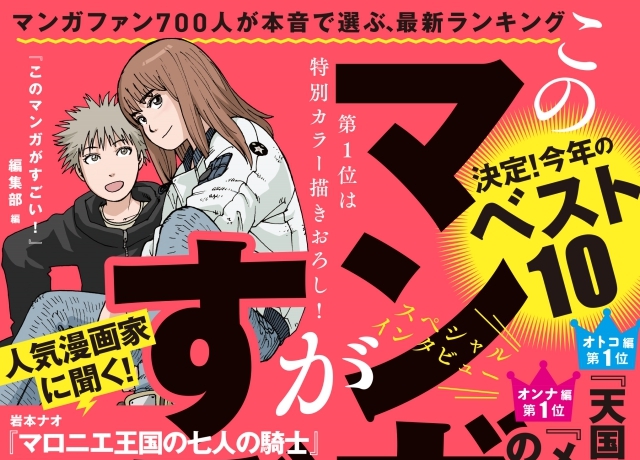 話題】『このマンガがすごい！ 2019』が発表されるも、オトコ編1位の 