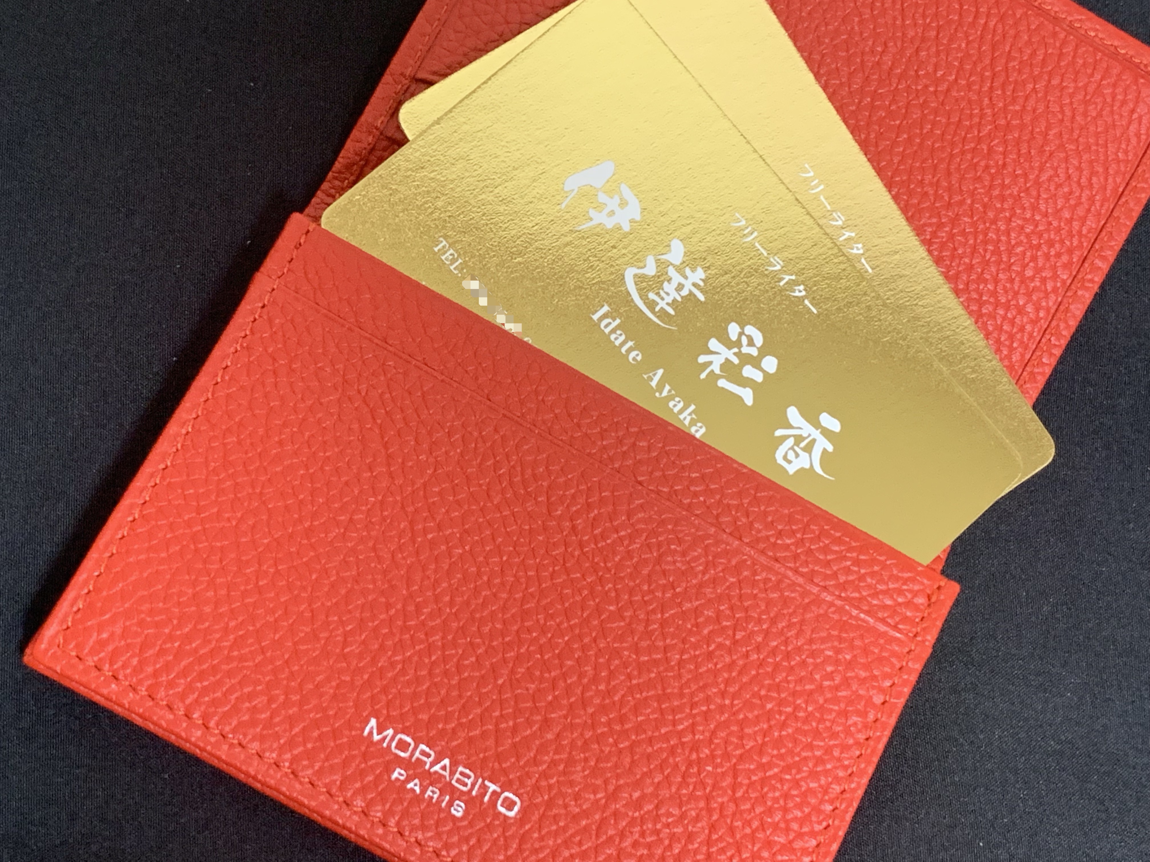 金色】インパクトのある名刺が欲しいので「金閣寺に負けないくらい