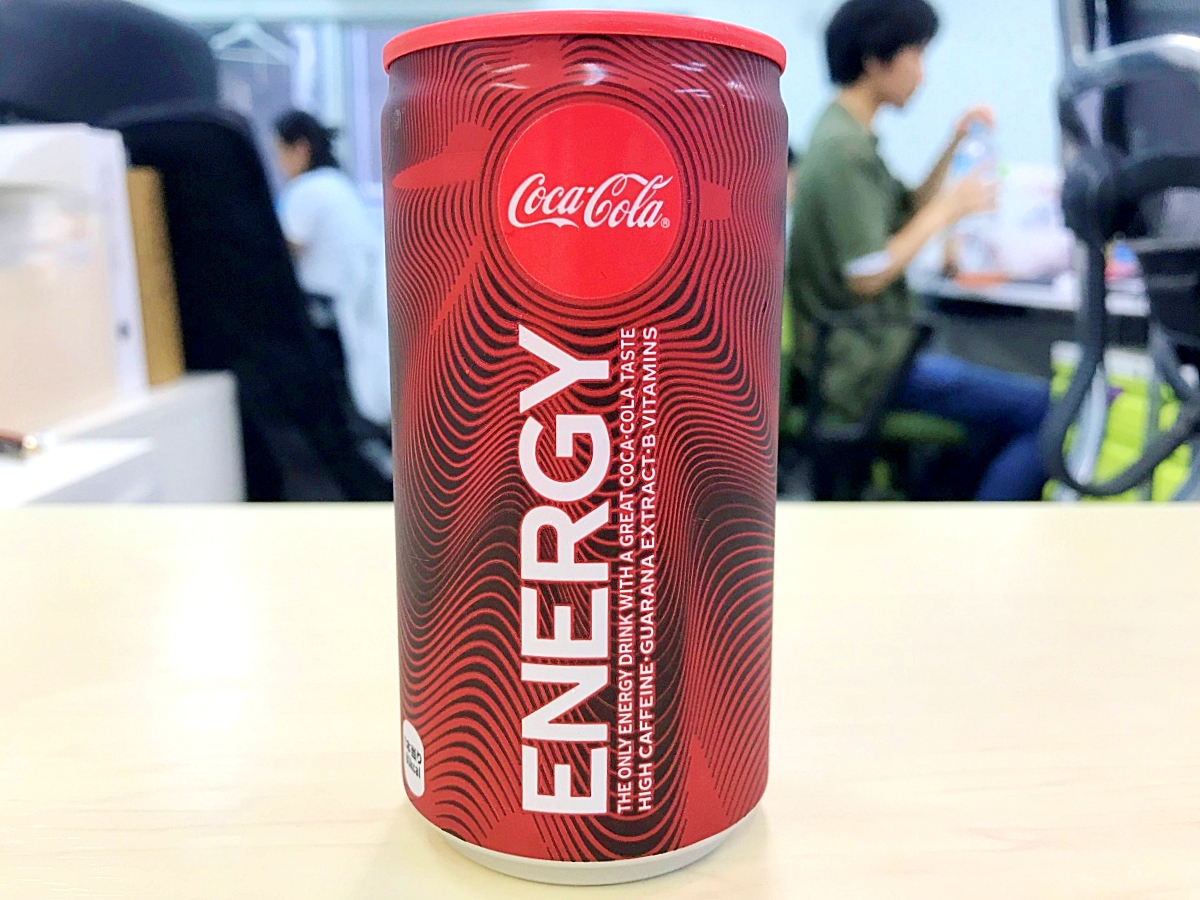 喝】コカコーラのエナジードリンク『コカ・コーラ エナジー』を飲んで