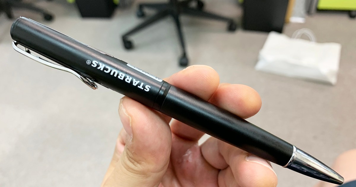 スタバとゼブラがコラボしたボールペンが意識高すぎて前澤友作氏より先 