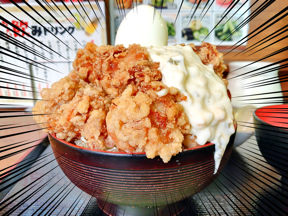 居酒屋チェーン「鳥良商店」の限定ランチ『パワフルチキ・チキ丼』が凶悪すぎて心を折られた！ 唐揚げ8個＆チキンカツ1枚による揚げ物の暴力 |  ロケットニュース24