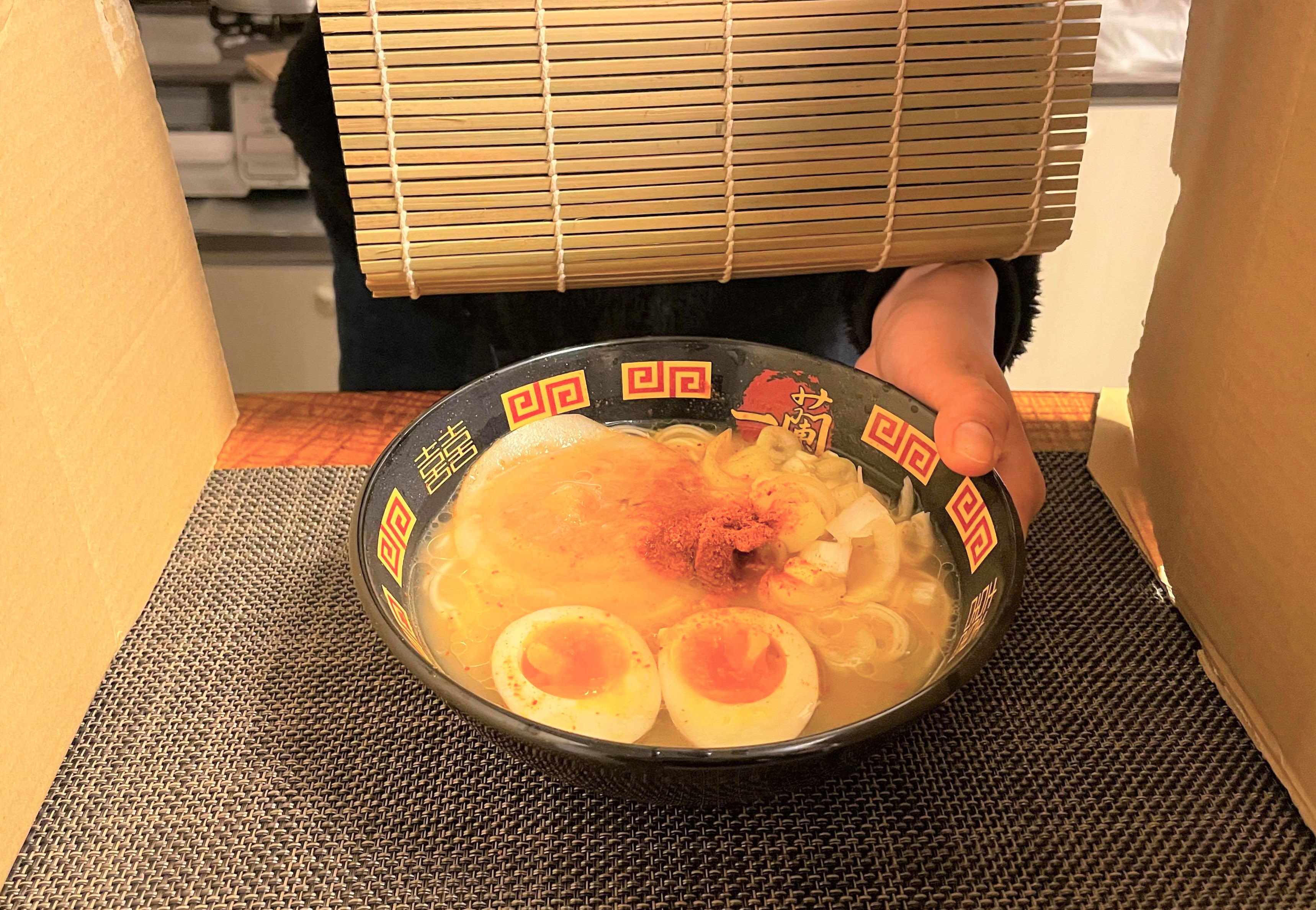 お子様どんぶり付き「一蘭」のラーメンセットを購入！ せっかくなので