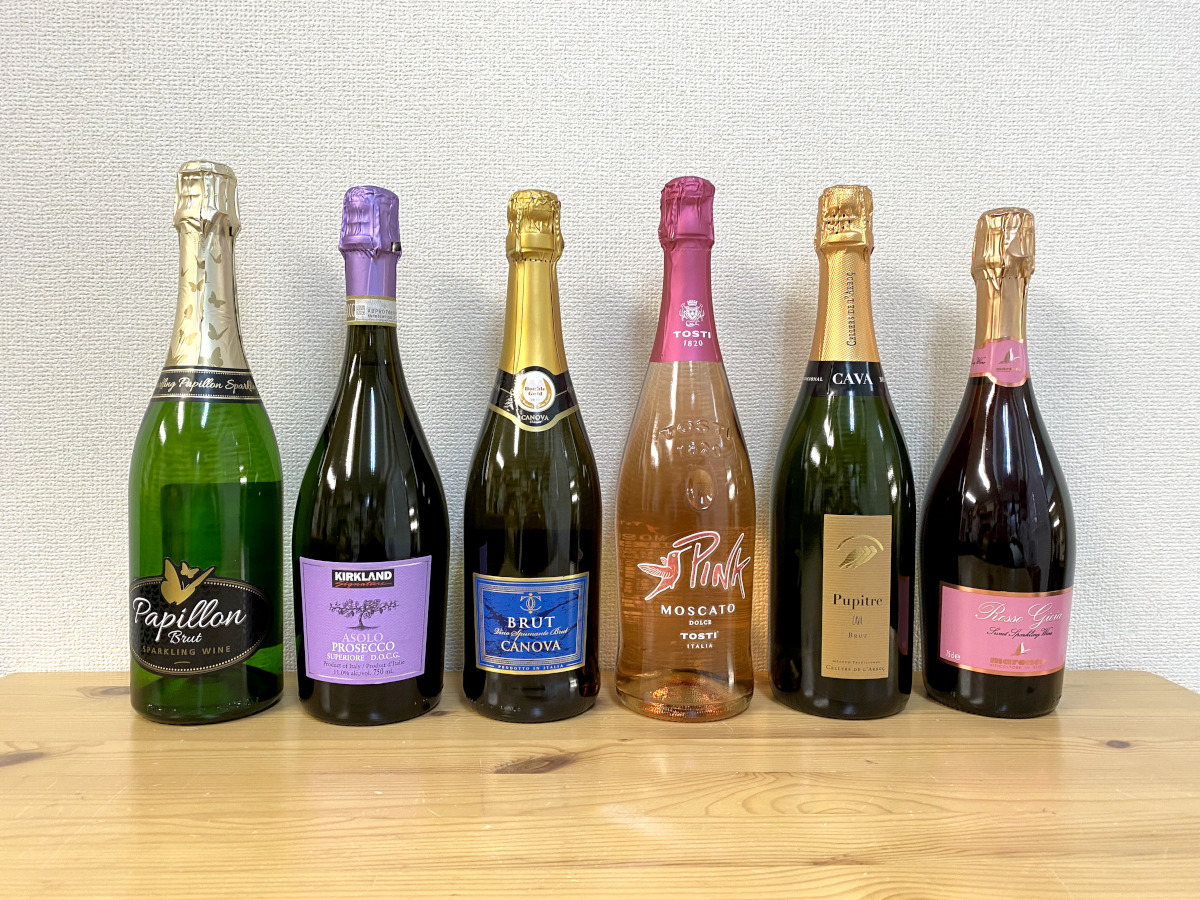コストコで「1000円以下のスパークリングワイン」を全部買って飲み比べた結果 → クリスマスはこれで決定ッ！ ロケットニュース24
