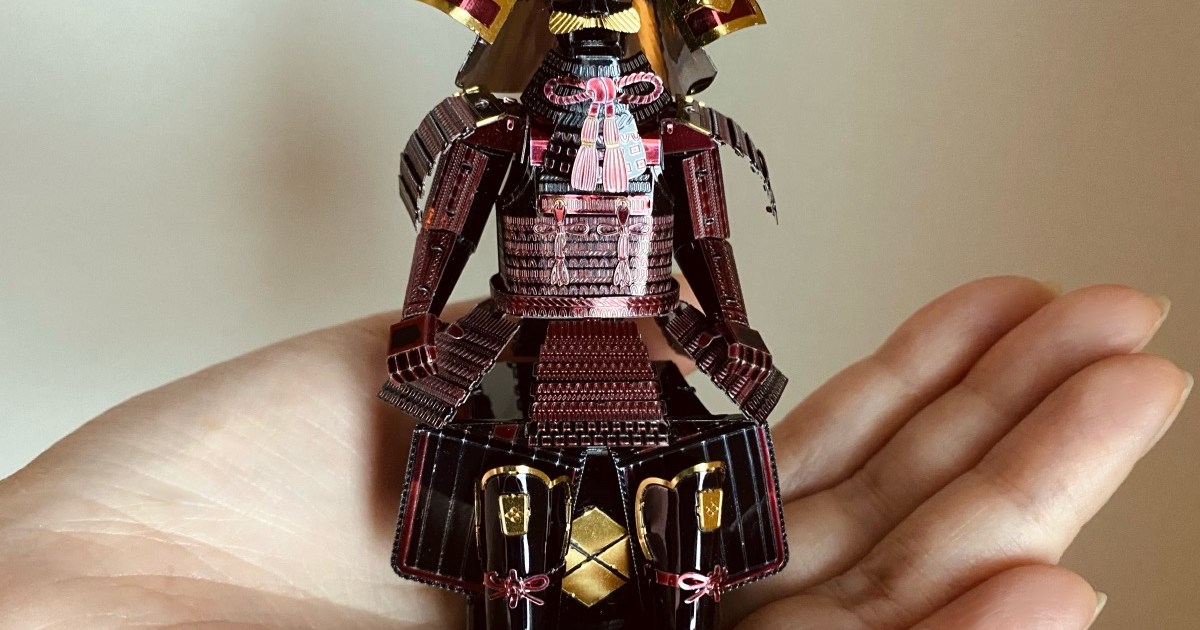 悶絶するウルトラ難度！ 超リアルな「手のり武者」を作ってみた