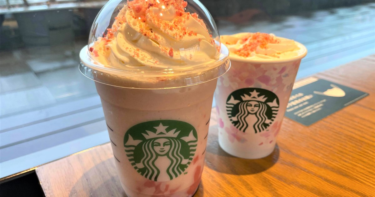 スタバ新作 さくらふわり ベリー フラペチーノ は甘みあり 酸味ありでホッとする味わいのフラぺです ロケットニュース24