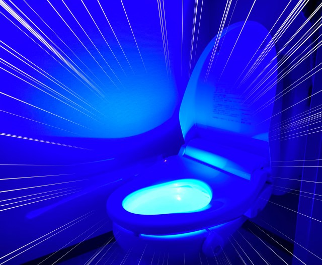 【ヤバイ】激安通販サイトSHEIN（シーイン）で「便器が光る装置（472円）」を買った結果 → トイレがセーブポイントみたいになった