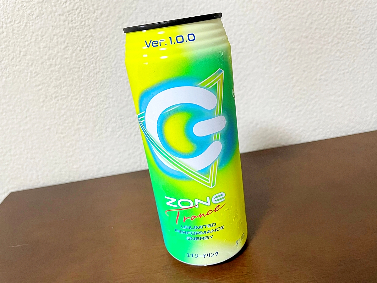 謎 超没入エナジードリンク Zone の黄色い新作 Trance 最後まで飲んでも正体がよく分からない ロケットニュース24